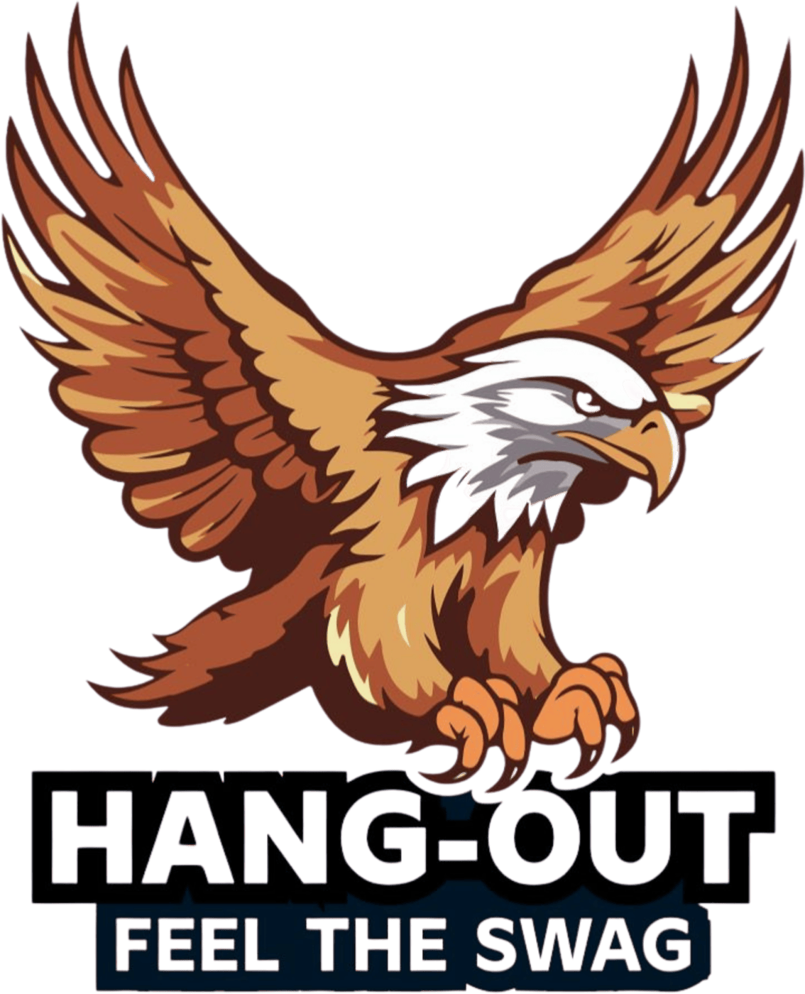 HANG-OUT eagle mascot